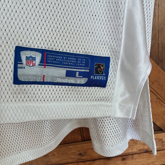 Reebok 2004 Edgerrin James Colts #32 Jersey L White NFL On Field Vintage - Picture 3 of 7